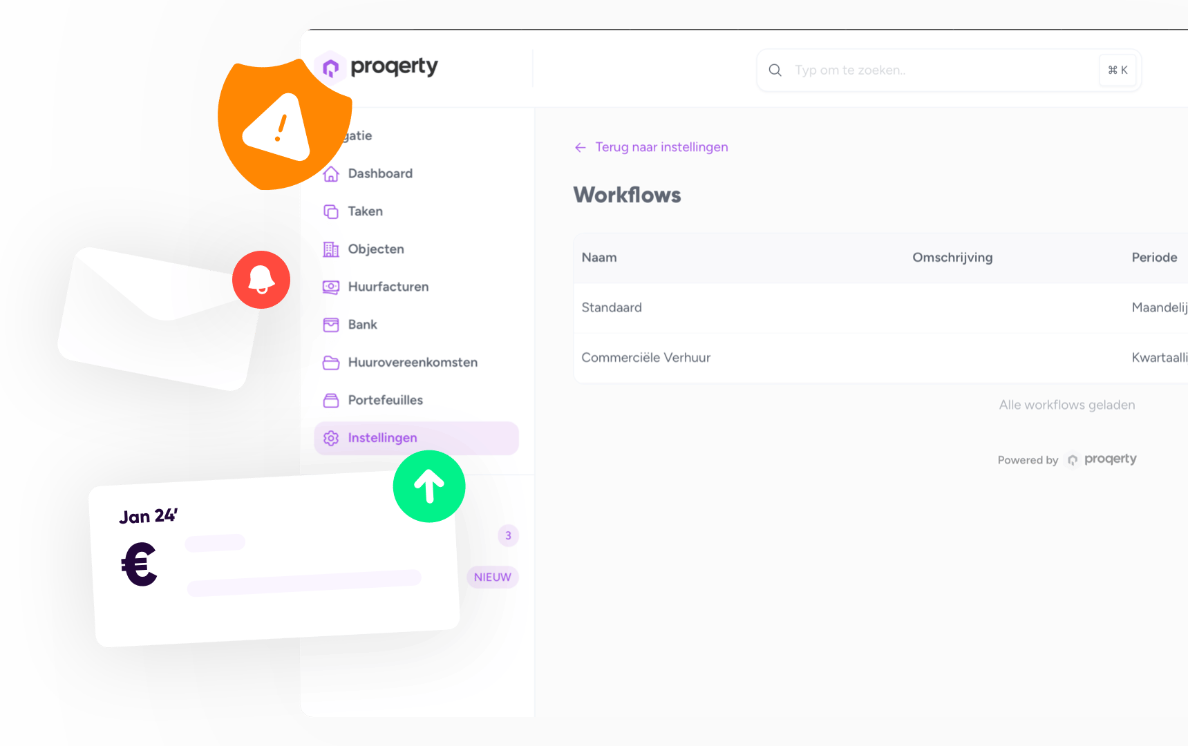 vastgoed beheer software workflows